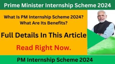 Prime Minister Internship Scheme 2024