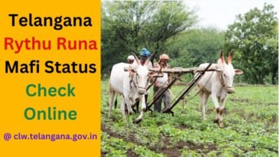Telangana Rythu Runa Mafi Status Check Online