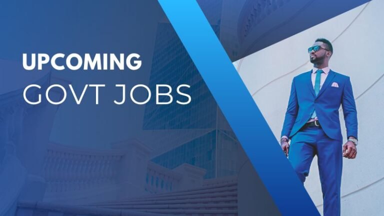 Upcoming Govt Jobs
