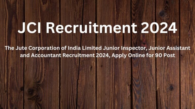 JCI Recruitment 2024