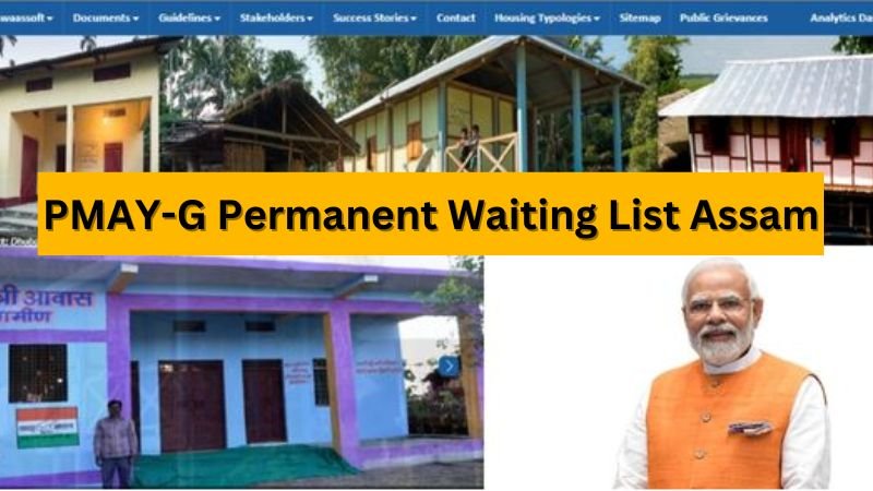 PMAY-G Permanent Waiting List Assam 2024 for quick reference: Category Details Scheme Name PMAY-G Permanent Waiting List Assam 2024 Full Name of Scheme Pradhan Mantri Awas Yojana - Gramin (PMAY-G) Launched By Government of India (implemented by the Assam State Government) Objective To provide housing for financially unstable citizens of rural Assam through financial assistance Total Houses Planned Nationwide 2.96 crore by 2024 Eligibility - Must be a permanent resident of Assam - Must have applied for PMAY-G financial assistance Beneficiaries Economically weaker rural citizens in Assam Benefits Financial assistance for constructing permanent houses Financial Assistance Direct bank transfer in installments How to Check Waiting List Online via PMAY-G official website Documents Required for Checking State, district, block details, captcha code How to Download Waiting List After submission, download the PDF file Official Website PMAY-G Official Website Contact Details Email: pnrddispur@gmail.com Key Steps to Check Waiting List 1. Visit the official website 2. Enter state, district, block, captcha 3. Submit and download the list Key Steps to Check PMAY-G List 1. Visit website 2. Enter registration number 3. Verify beneficiary details 4. Submit Target Completion Year 2024