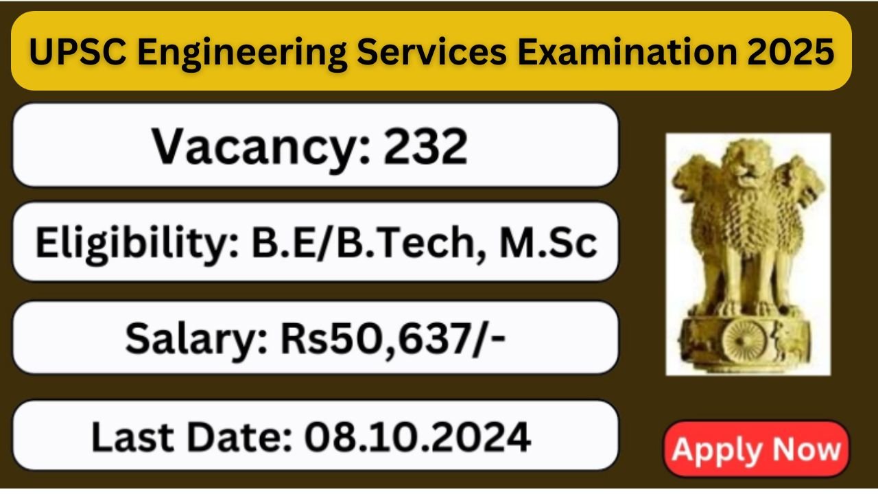 UPSC Engineering Services Examination 2025